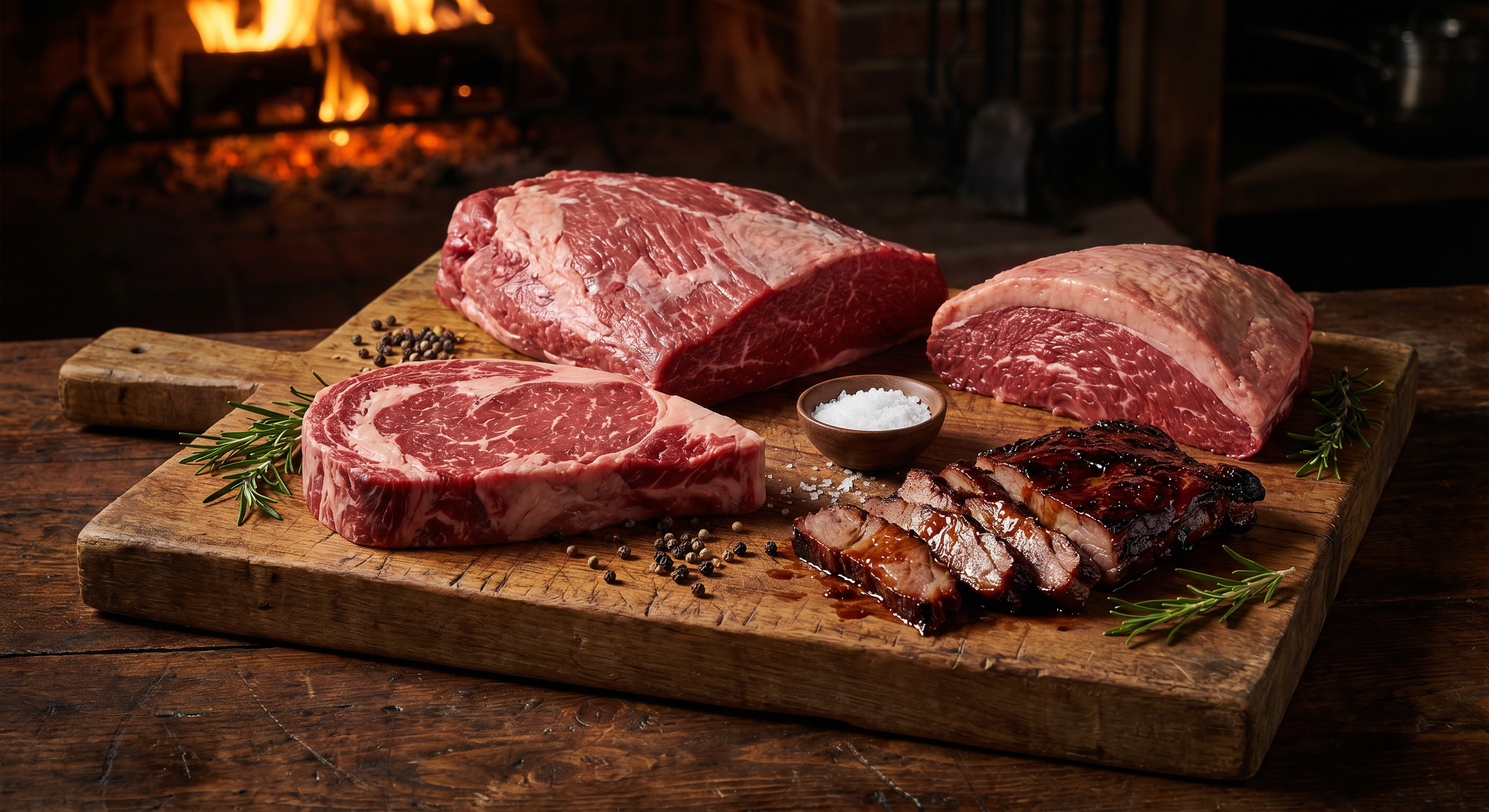 Premium Rundvlees op de BBQ